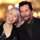 Keanu Reeves with his girlfriend Alexandra Grant