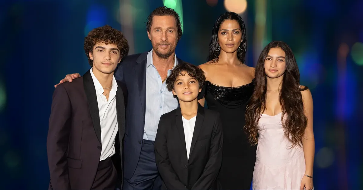 Family of Matthew Mcconaughey