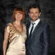 Michael Sheen with His Wife