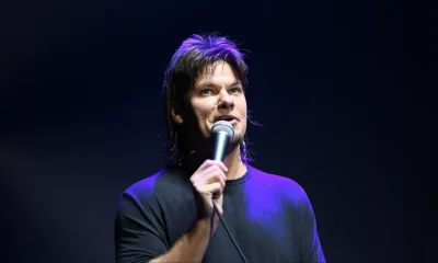 Theo Von on Stage with Mic
