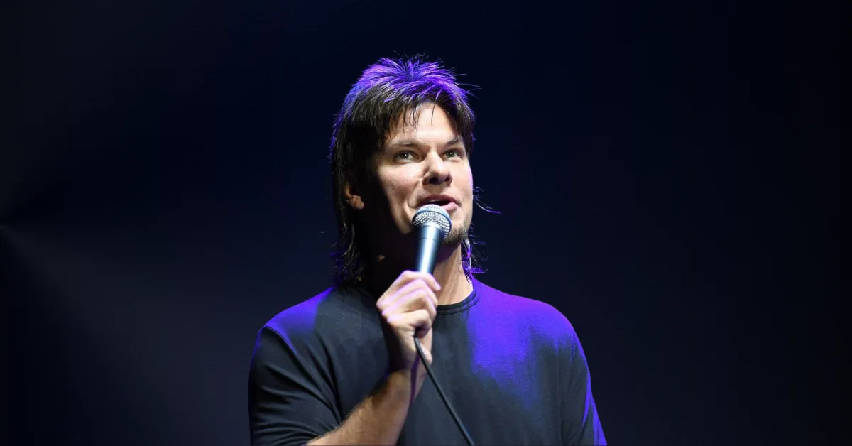 Theo Von on Stage with Mic