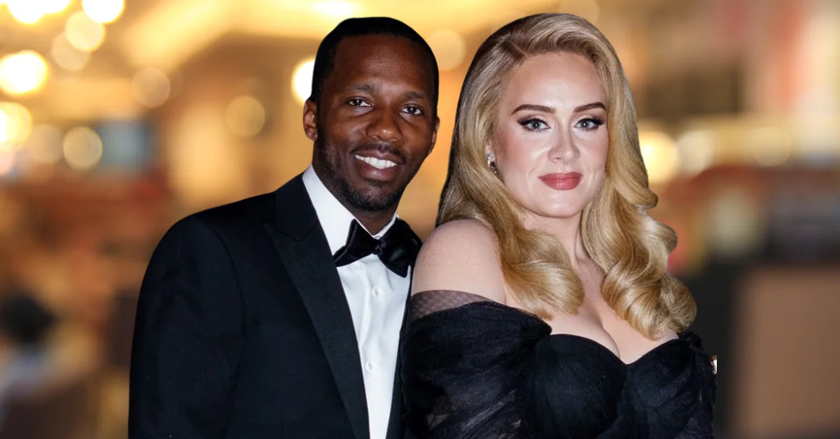 Adele with Rich Paul