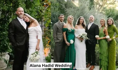 Alana Hadid Ties the Knot