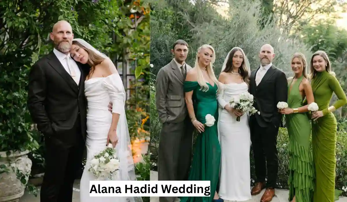 Alana Hadid Ties the Knot