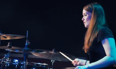 Anika Nilles Playing Drums