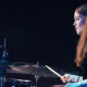 Anika Nilles Playing Drums