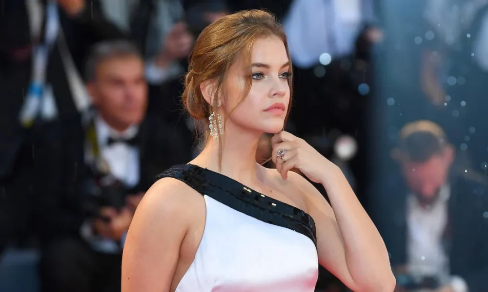 Close-up image of Barbara Palvin