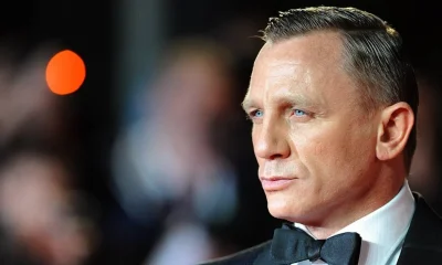 Close-up Portrait of Daniel Craig