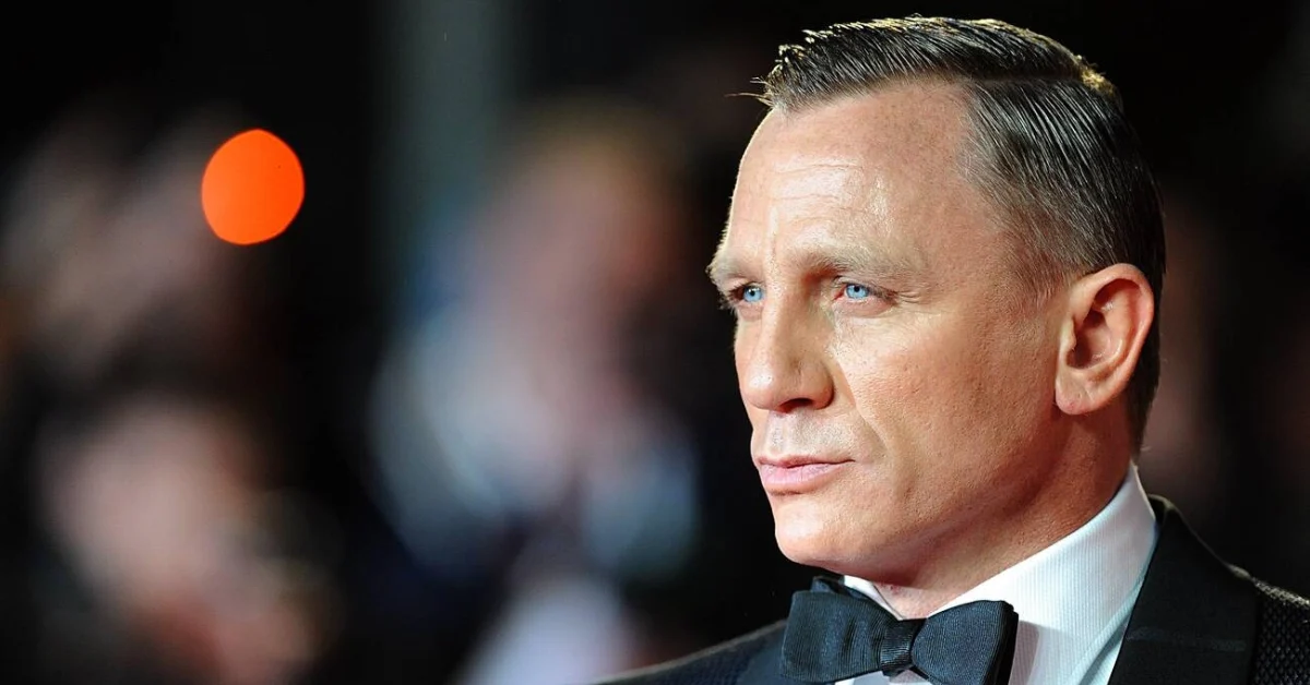 Close-up Portrait of Daniel Craig