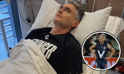 Dave Hughes in Hospital