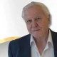 David Attenborough in Blue Suit