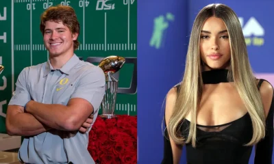 Justin Herbert and Madison Beer