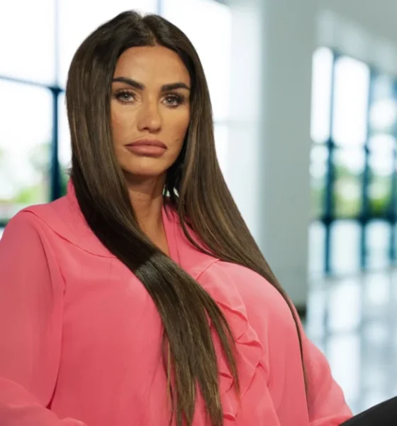 Close Portrait of Katie Price