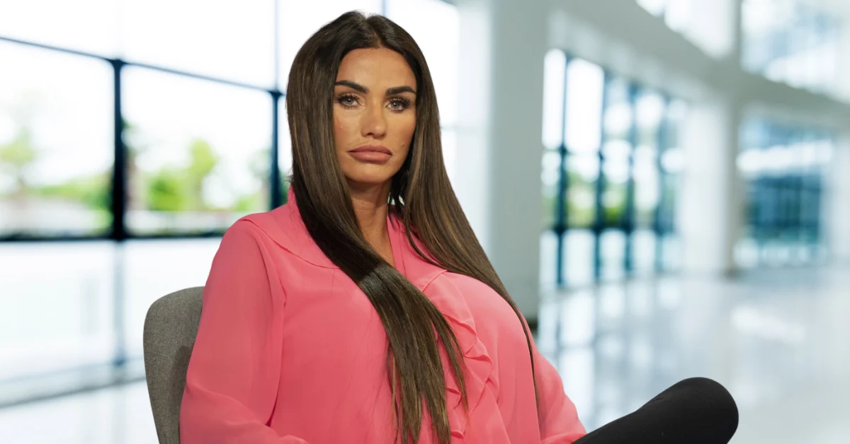 Close Portrait of Katie Price