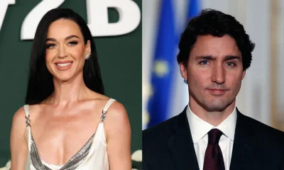 Katy Perry with Justin Trudeau