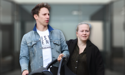 Kellie Bright with Husband Paul Stocker