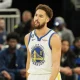 Klay Thompson on Basketball Court