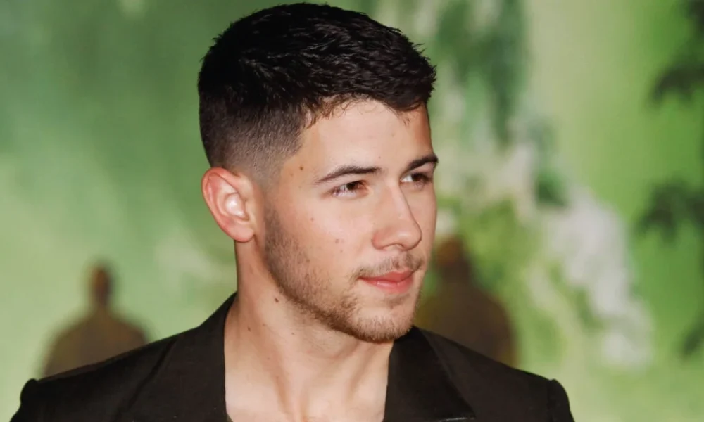 Close Portrait of Nick Jonas