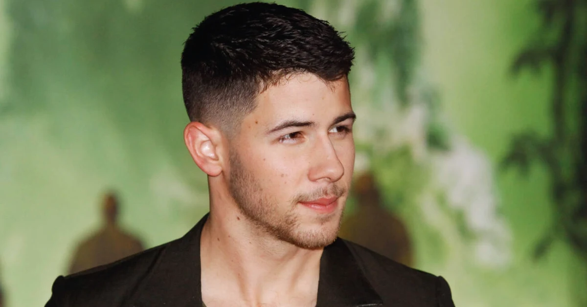 Close Portrait of Nick Jonas