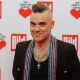 Close Portrait of Robbie Williams