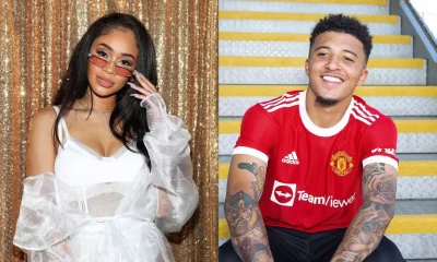 Saweetie with Jadon Sancho