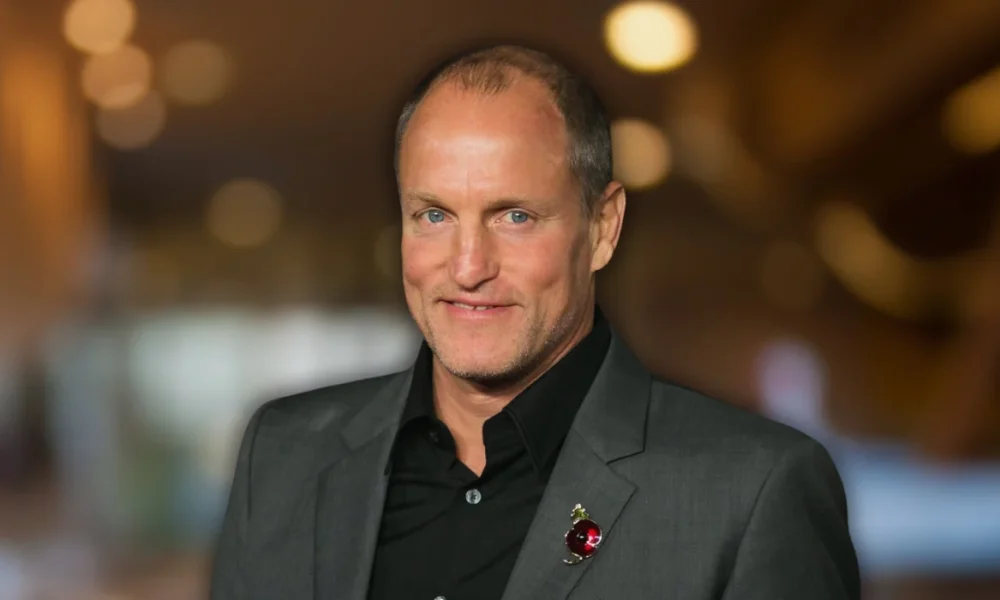 Close Portrait of Woody Harrelson