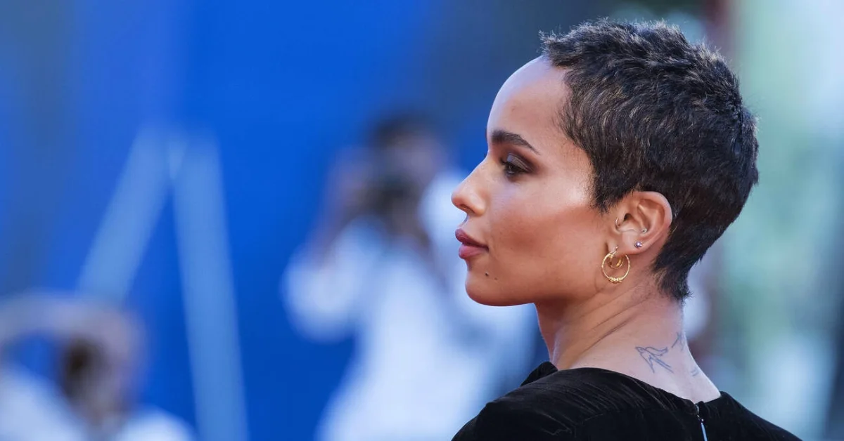 Close Portrait of Zoe Kravitz