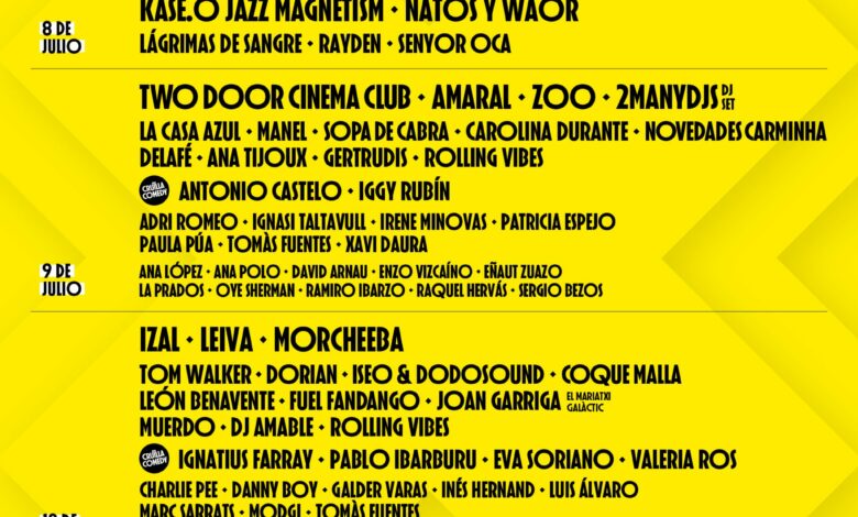 Cruïlla 2021: cartel, entradas y horarios