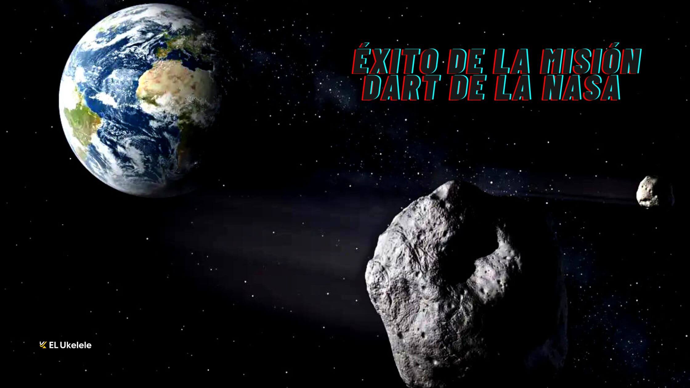 Éxito de la misión DART de la NASA, la nave espacial DART se estrella contra un asteroide 