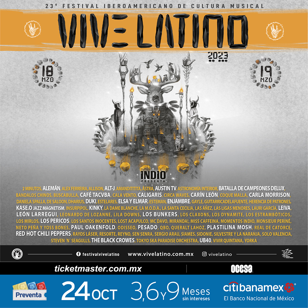 Vive Latino 2023: Cartel, boletos y horarios