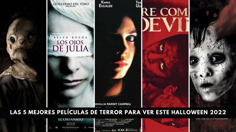 Las 5 mejores películas de terror para ver este Halloween 2022