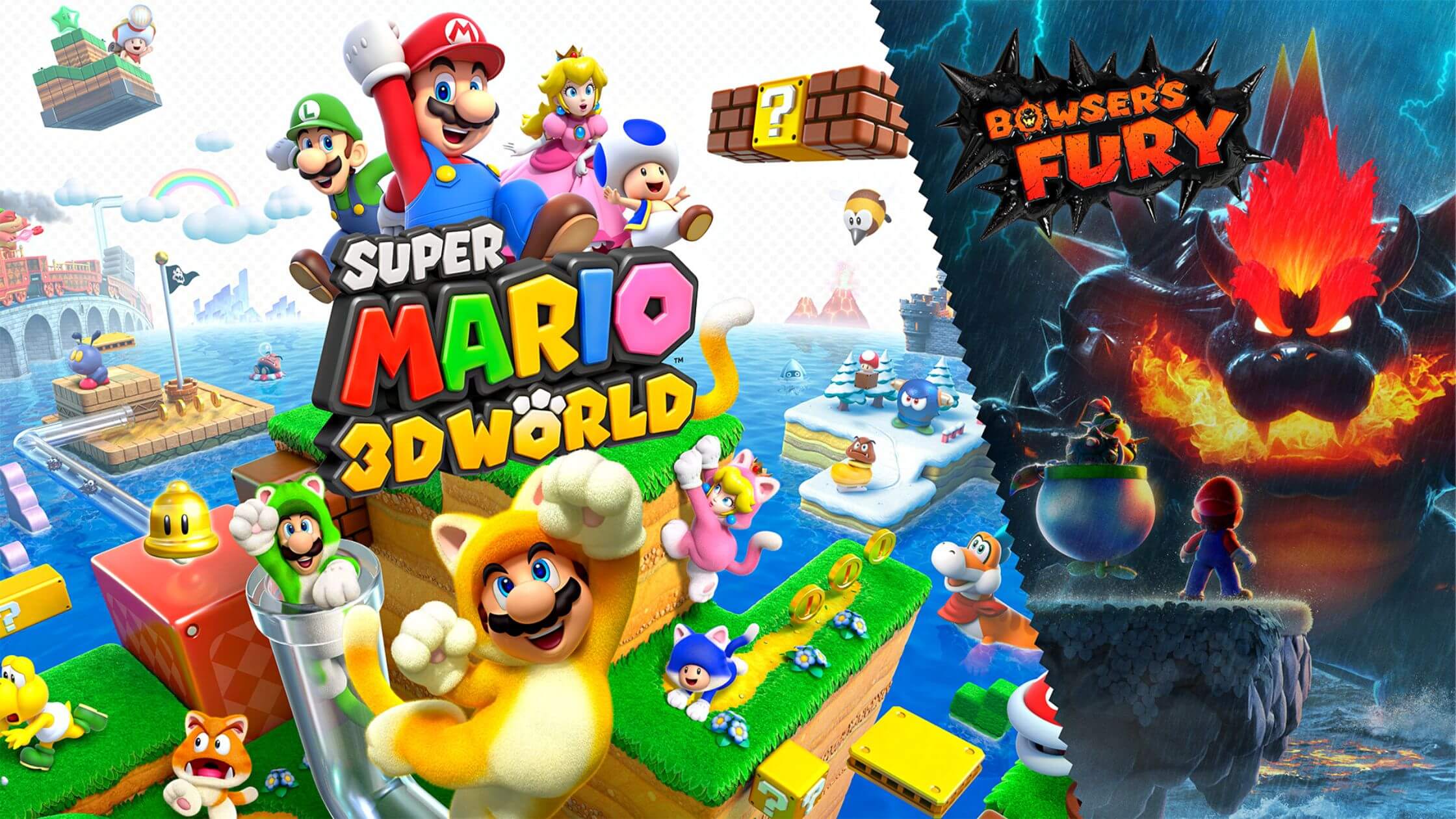 2. Super Mario 3D World + Bowser's Fury