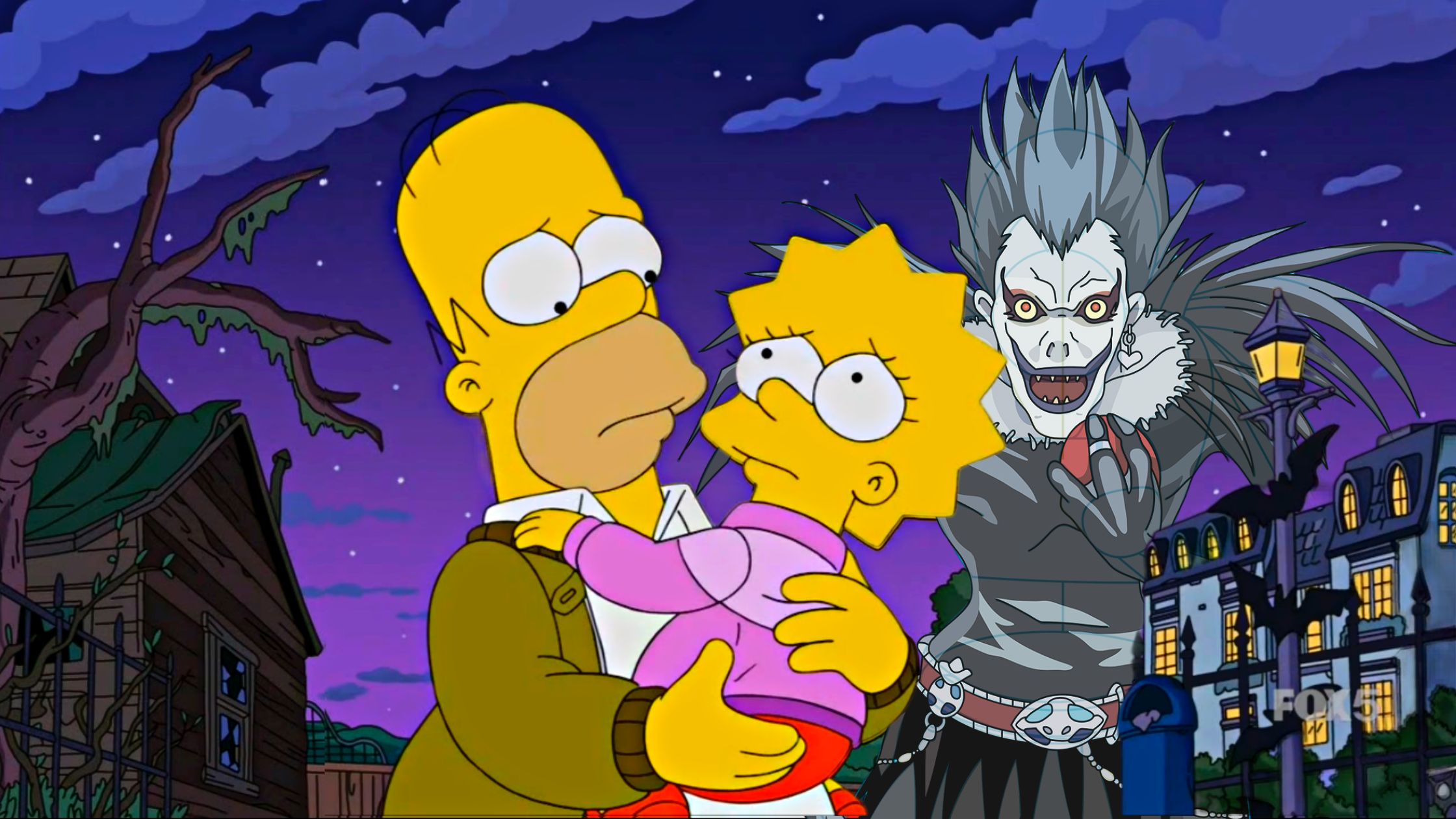 Los Simpson parodiarán el anime Death Note en un episodio especial 