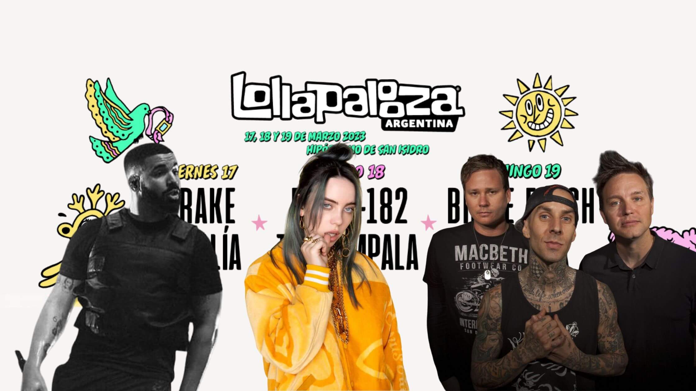 Lollapalooza Argentina 2023 lineup boletos y precio de las entradas 3