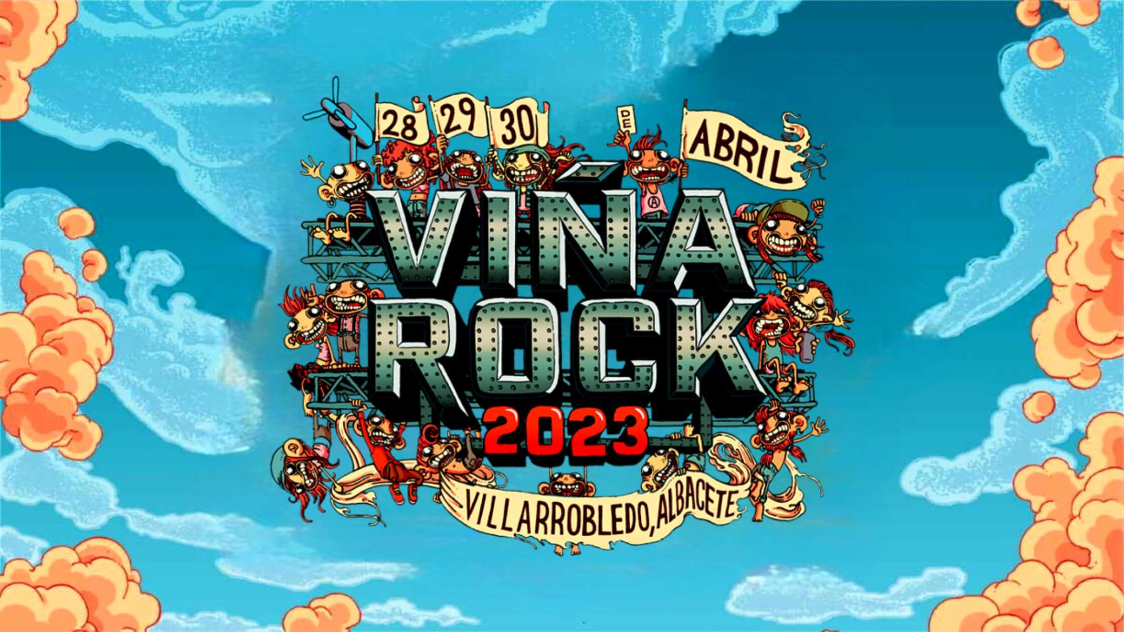 Vina Rock 2023 lineup boletos horarios 4