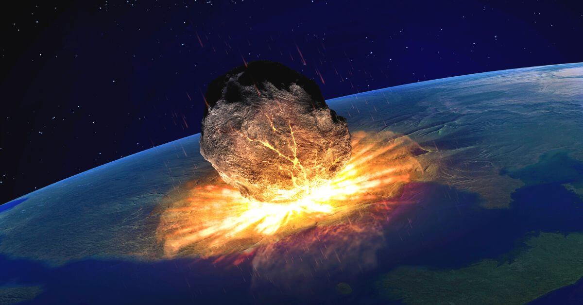 Aterrador y fascinante efecto de un meteorito 1 1