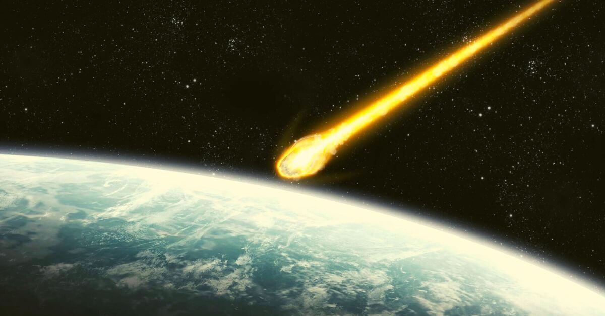 Aterrador y fascinante efecto de un meteorito