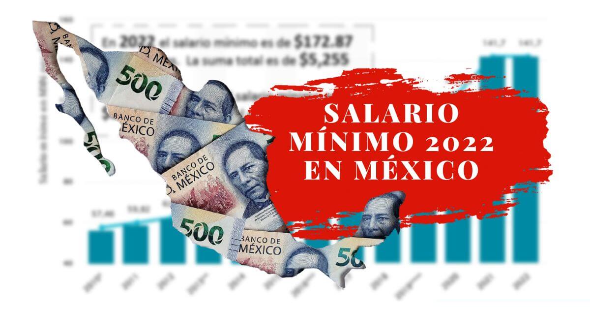Salario Minimo 2022 en Mexico cuanto es 2