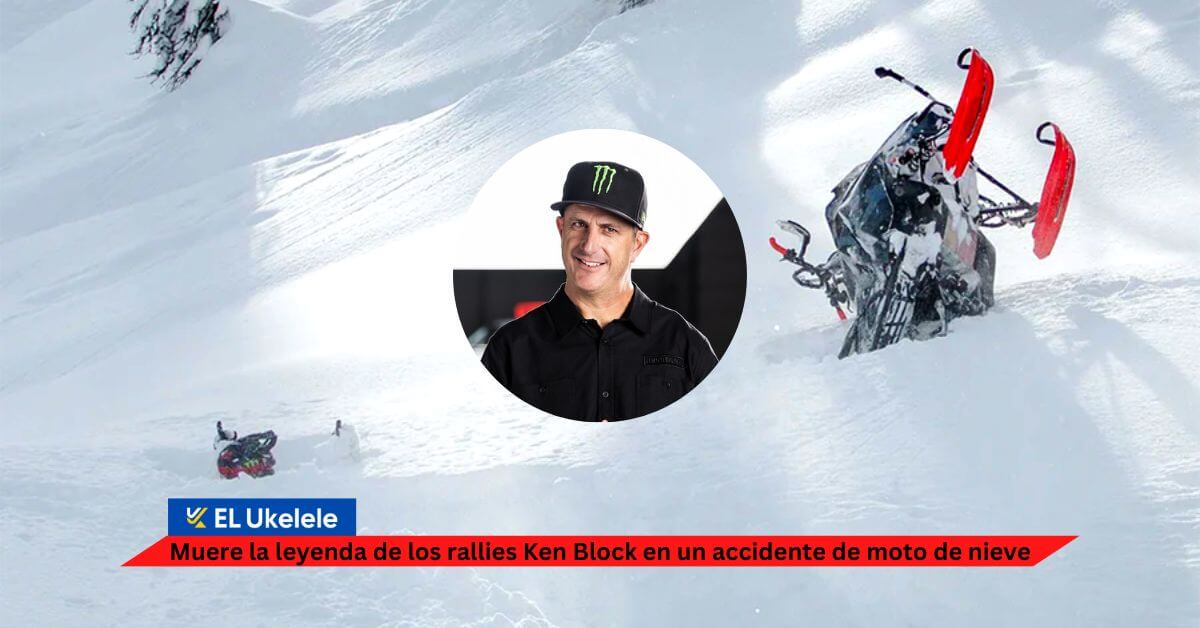 Ken Block piloto de rallies muere en un accidente de moto de nieve 6