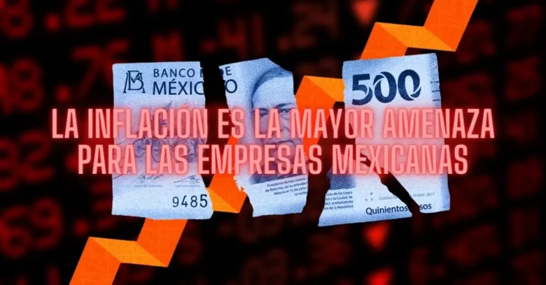 La inflación es la mayor amenaza para las empresas mexicanas