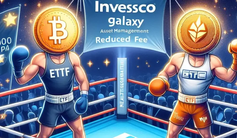 Bitcoin ETF Race Heats Up As Invesco Galaxy Slashes Fee For BTCO