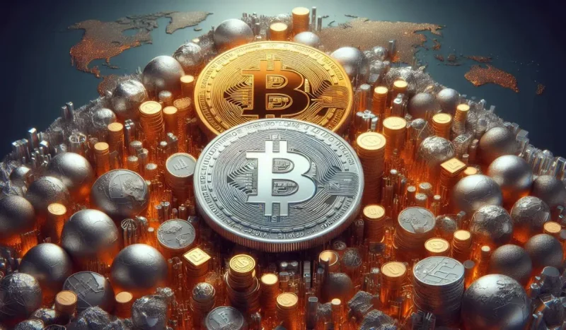 La capitalización de mercado de Bitcoin alcanza los 1,4 billones de dólares, dejando a la plata en el polvo