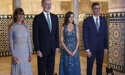 Begoña Gómez reaparece tras siete meses junto a Pedro Sánchez y los Reyes