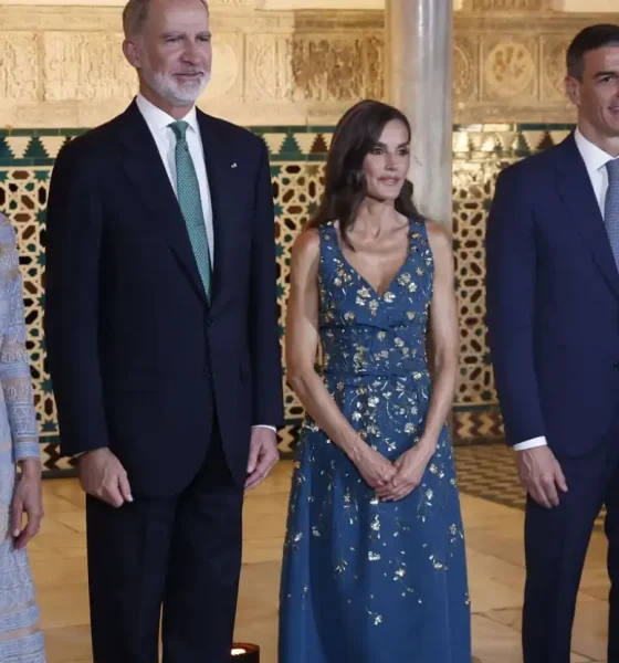 Begoña Gómez reaparece tras siete meses junto a Pedro Sánchez y los Reyes