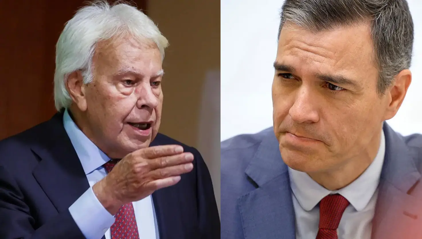 Felipe González y Pedro Sánchez
