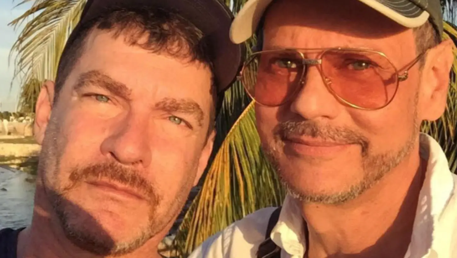 Sebastián Ligarde y su Esposo Jorge López Lira