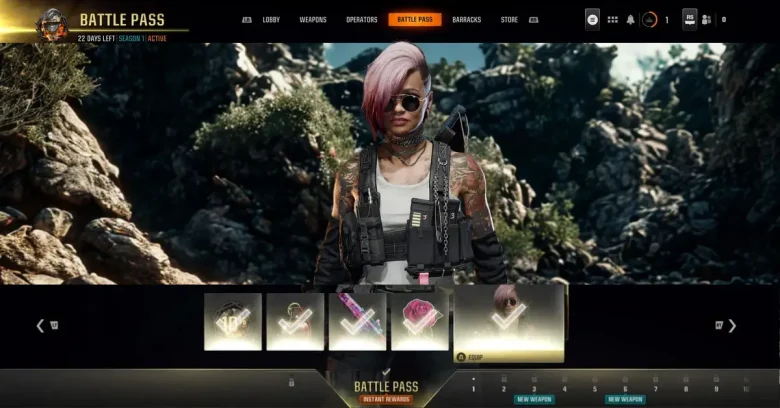 completing the battle pass