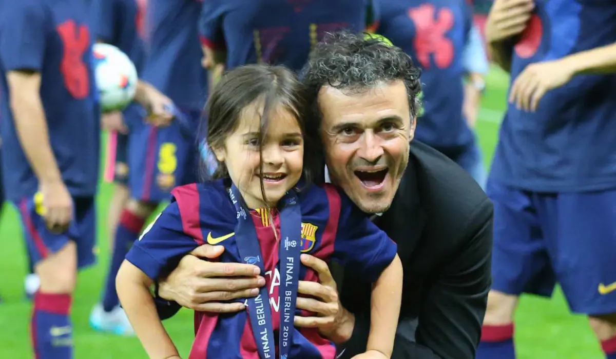 Enrique y a su hija Xana