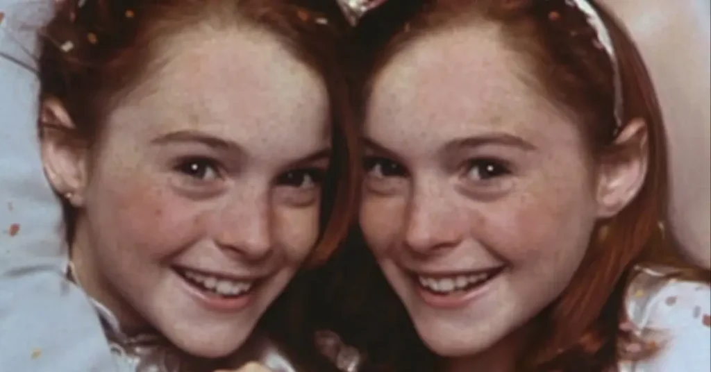 Lindsay Lohan y su gemela