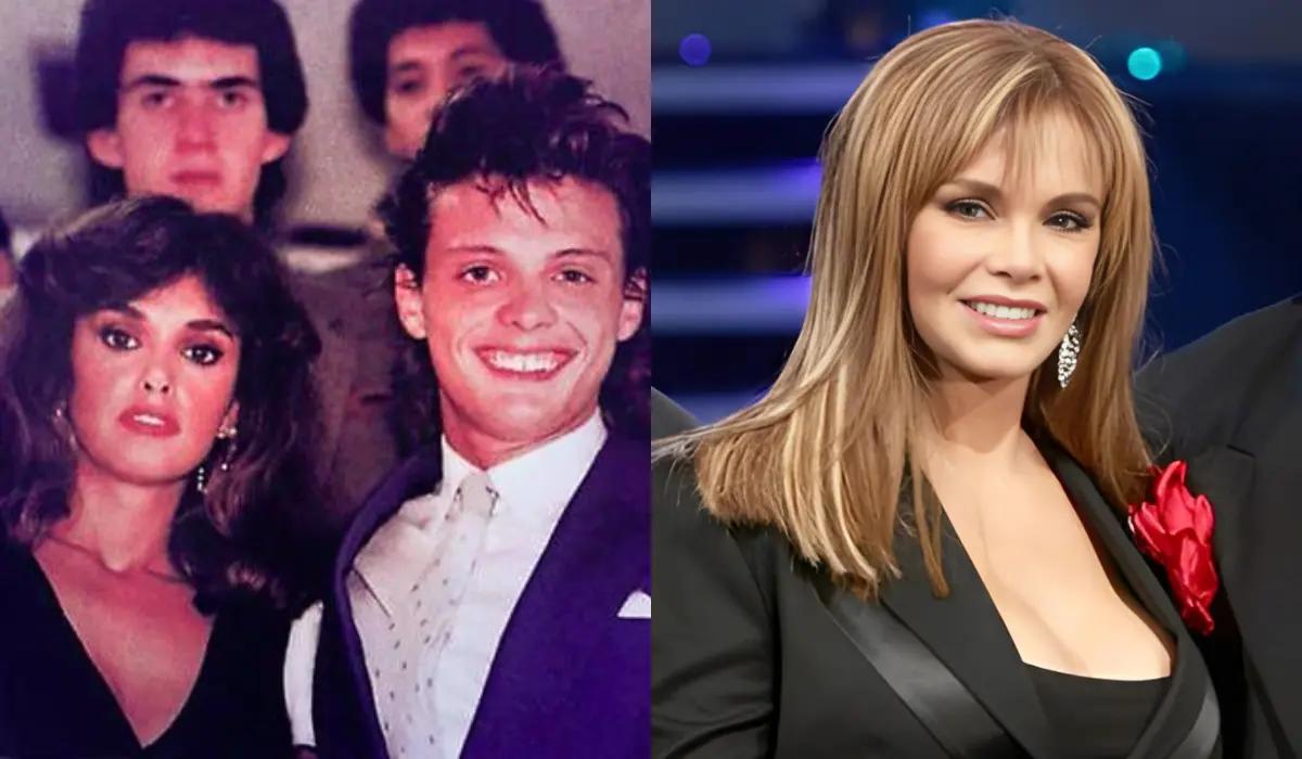 Lucía Méndez y Luis Miguel